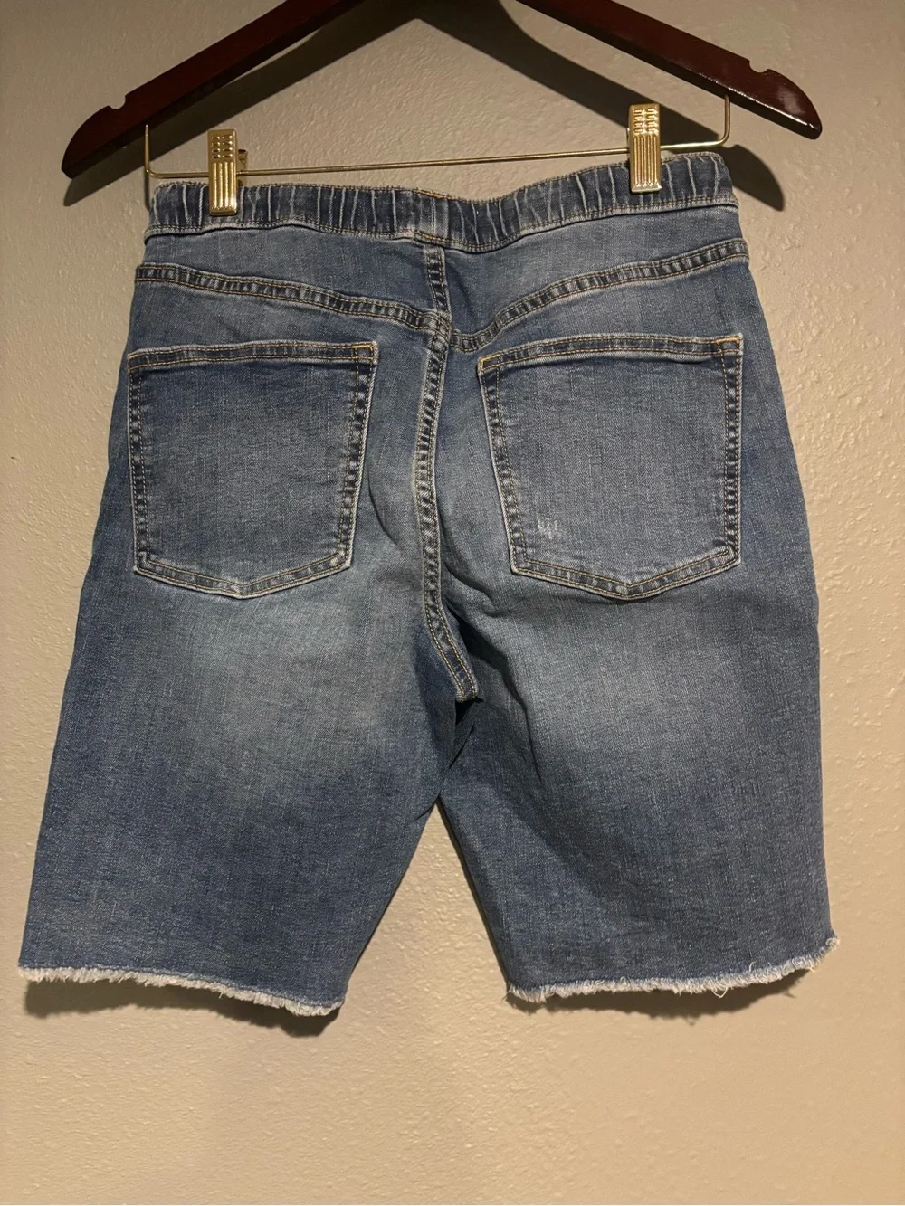 Old Navy Boy’s Light Blue Distressed Denim Shorts